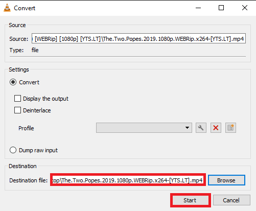 click the Start icon. How to Fix Video Lag in VLC Media Player on Windows