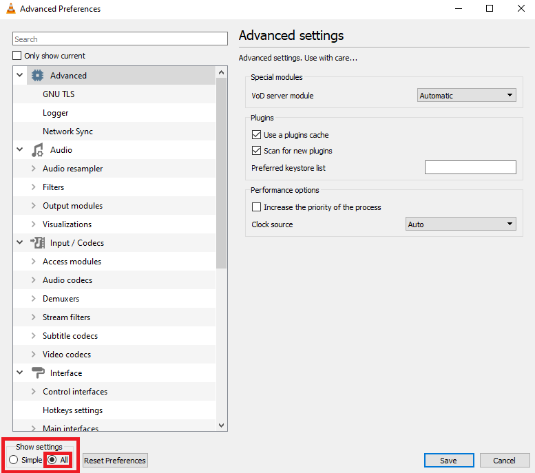 Locate the Show settings. How to Fix Video Lag in VLC Media Player on Windows