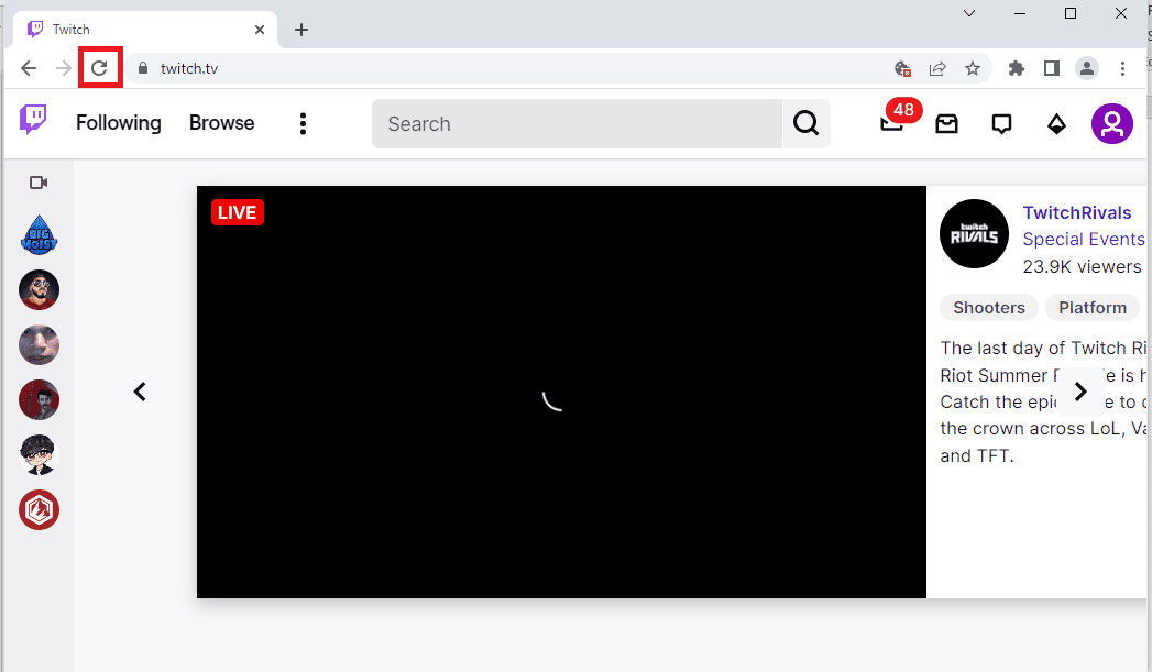 Refresh Web Page