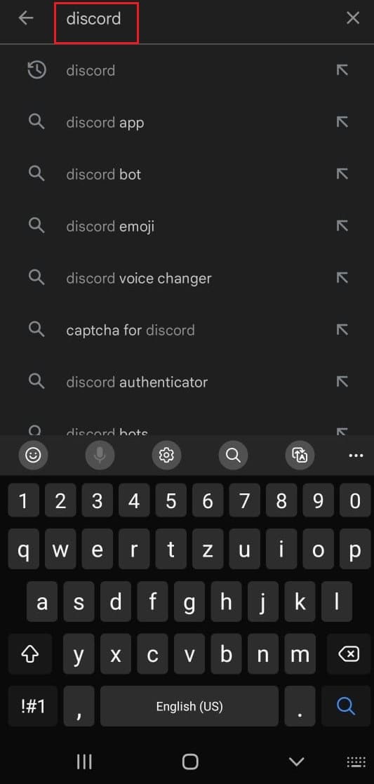search Discord in the search field. 9 Ways to Fix Discord Search Not Working on Mobile