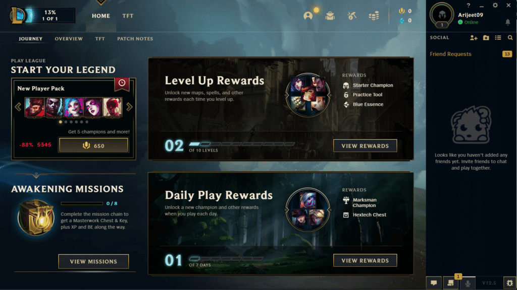 league of legends game