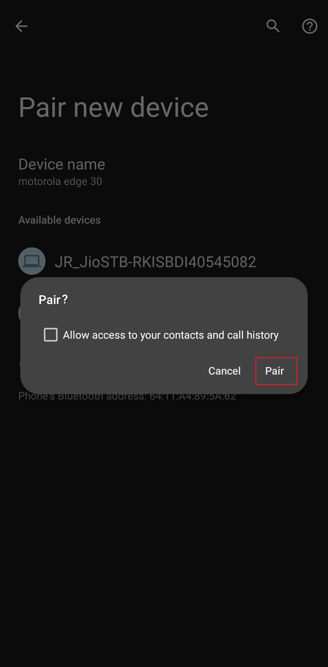 Choose Pair | how to connect TOZO TWS earbuds