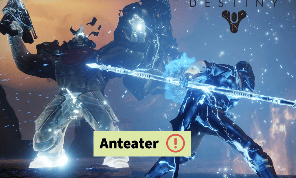 Fix Destiny 2 Error Code Anteater