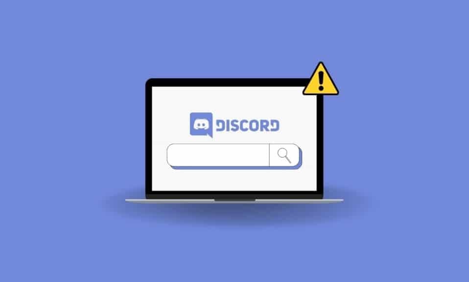Fix Discord Search Not Working on PC