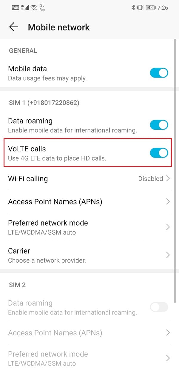 VoLTE calls. Fix Hulu Missing Episodes Issue