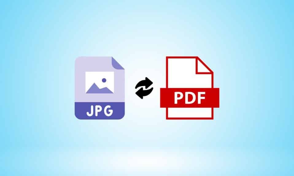 How to Convert JPG to PDF