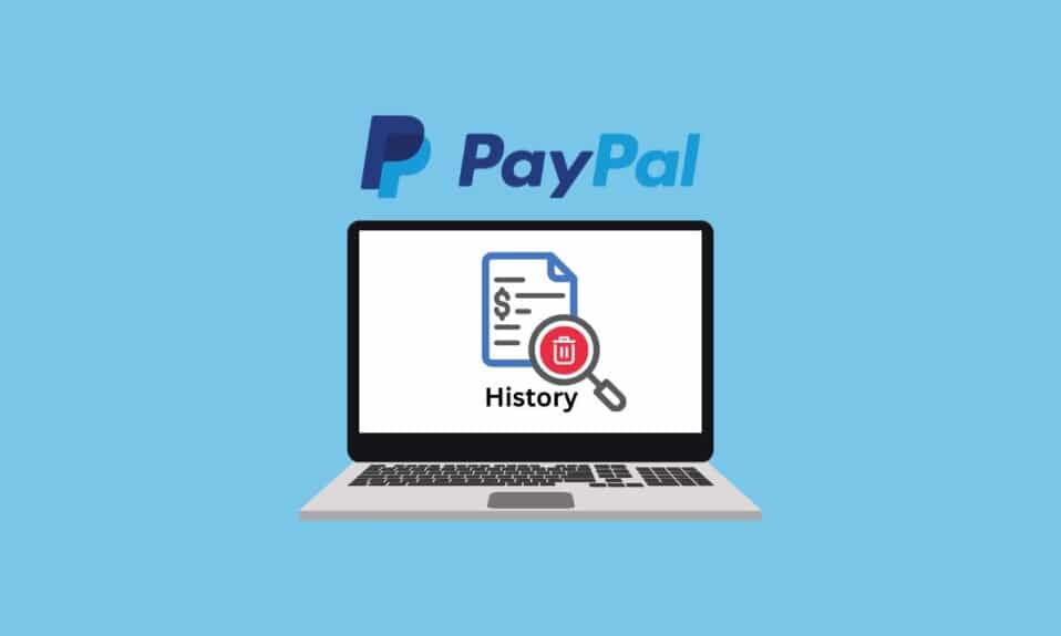 How to Delete PayPal History