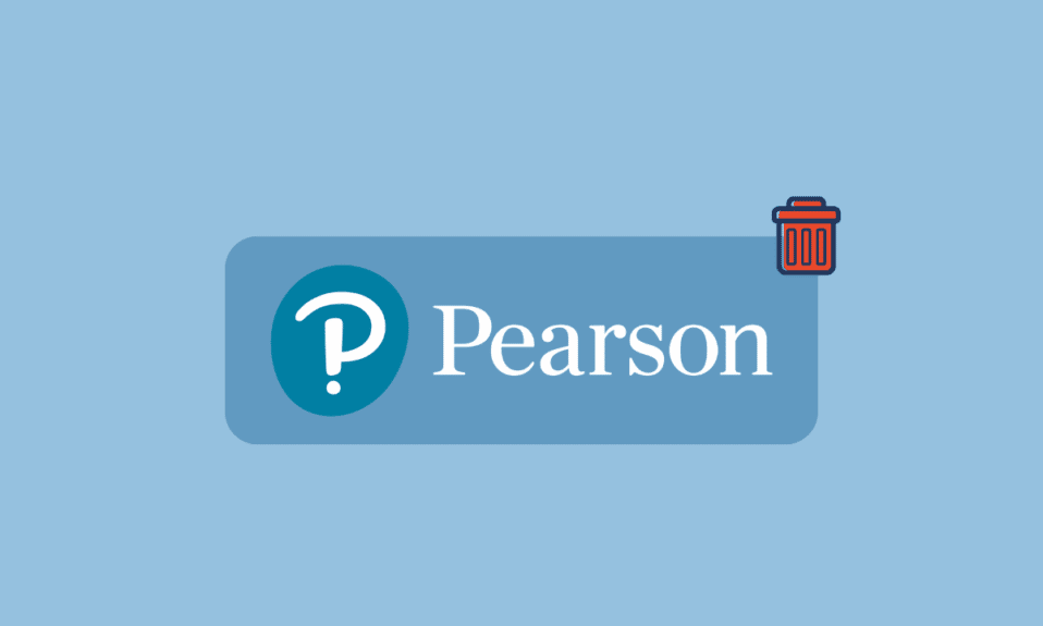 How to Delete Pearson Account