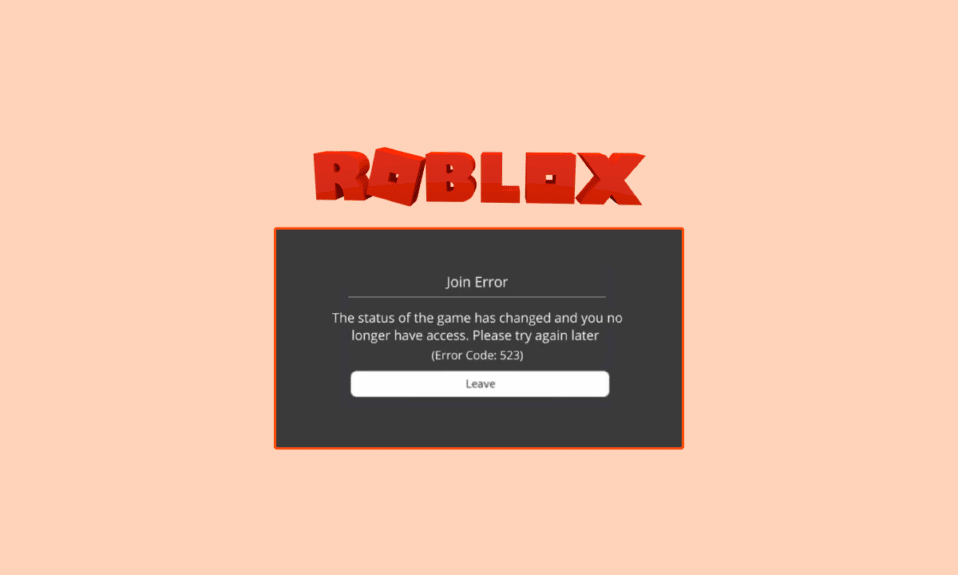 11 Ways to Fix Error Code 523 on Roblox