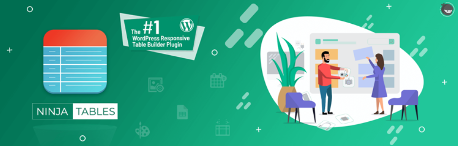 Ninja Table WordPress Table Plugin Banner