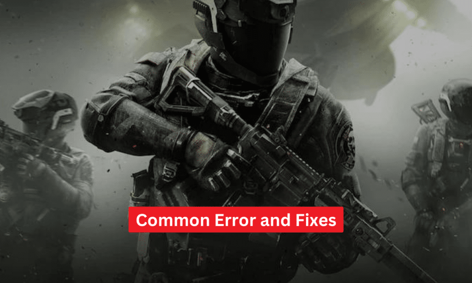 12 Common Infinite Warfare Errors and Fixes