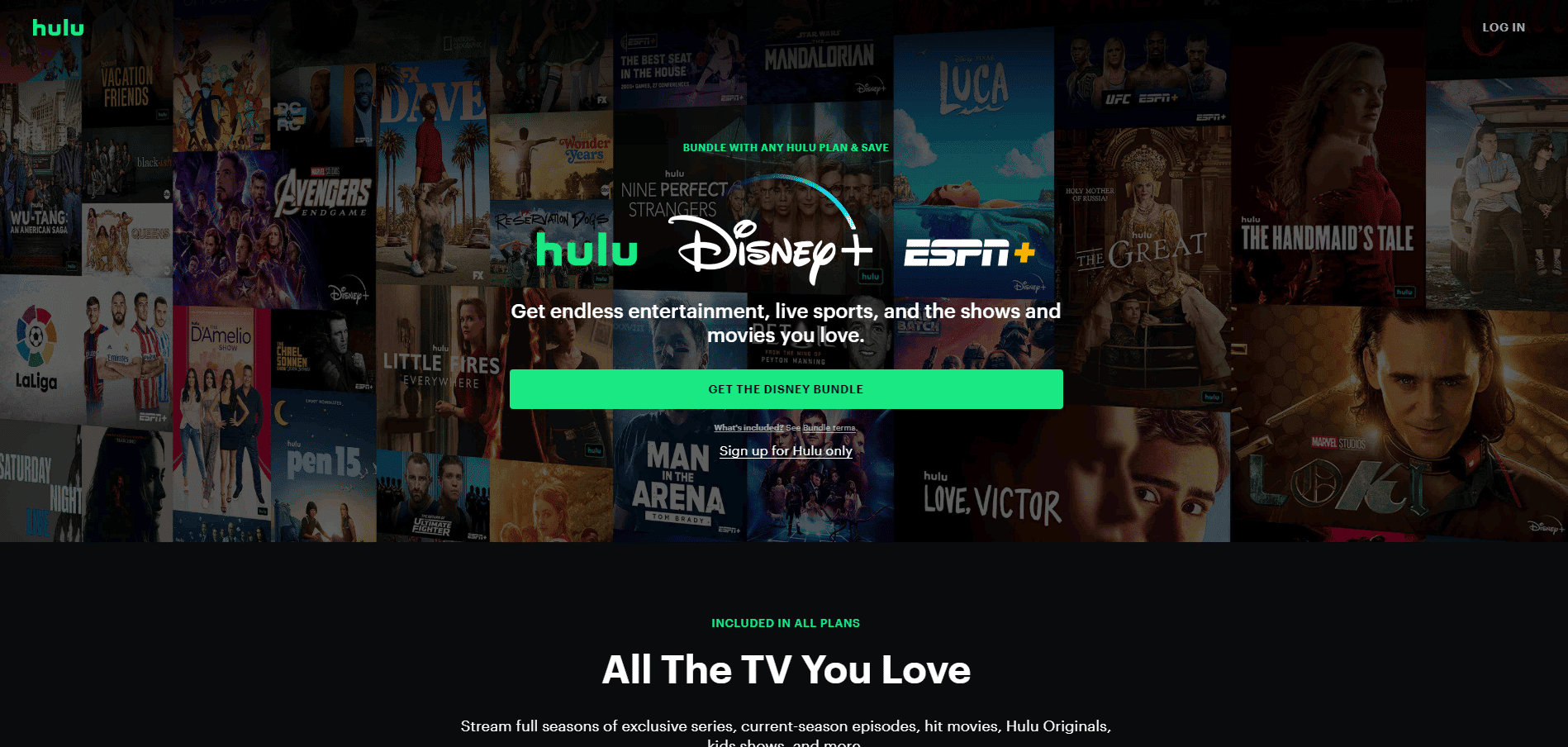 Go to Hulu App. Fix Hulu Black Screen with Audio Issue