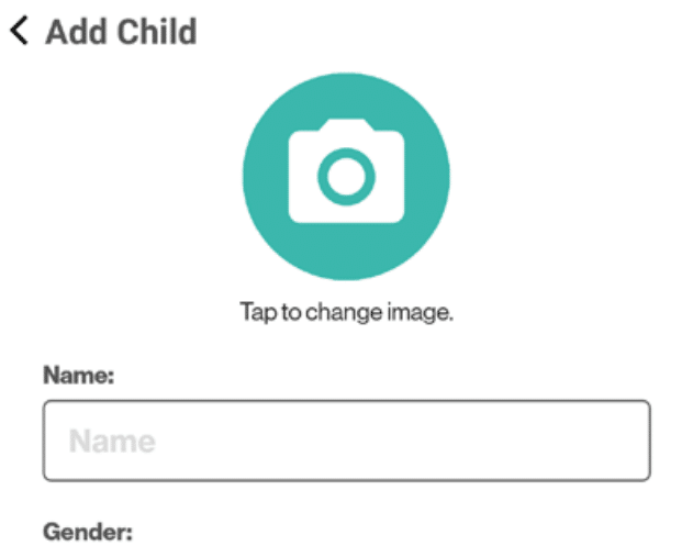 Add your child's info to the ensuing prompt screen | How to Reset GizmoWatch 2
