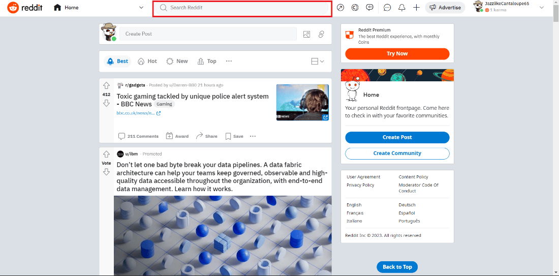 Find the recipient's profile by searching for their username in the search bar or by clicking on their username in a comment or post they made.
