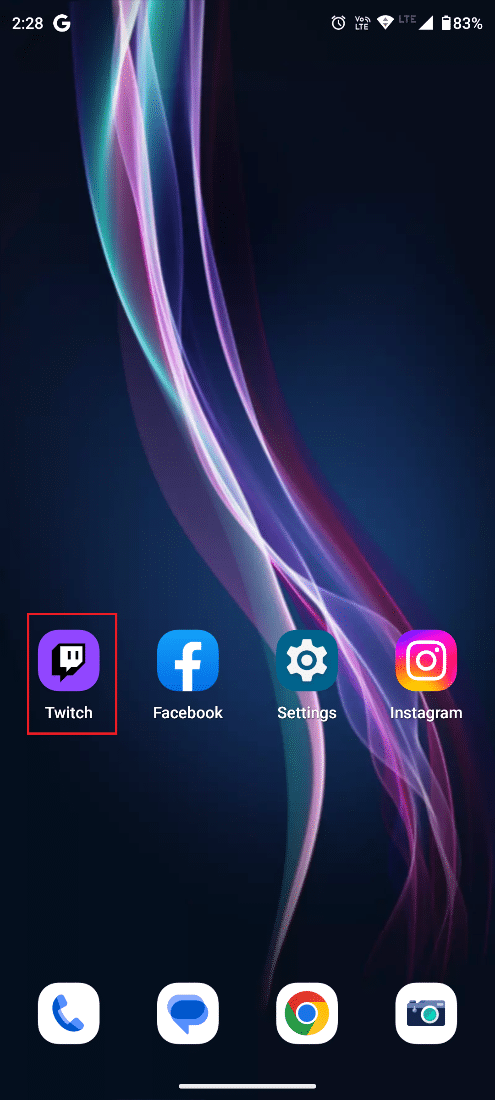 Open the Twitch app. Fix Twitch You Are Not Eligible For This Purchase Error