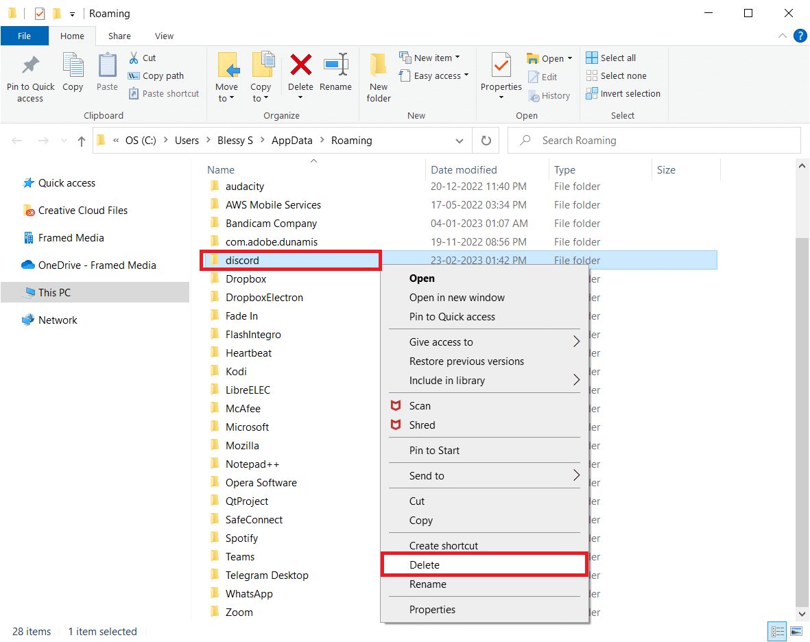 Delete the Discord folder as done earlier. 9 Ways to Fix BetterDiscord Not Working