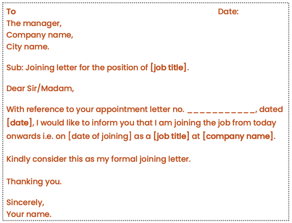 joining letter in word