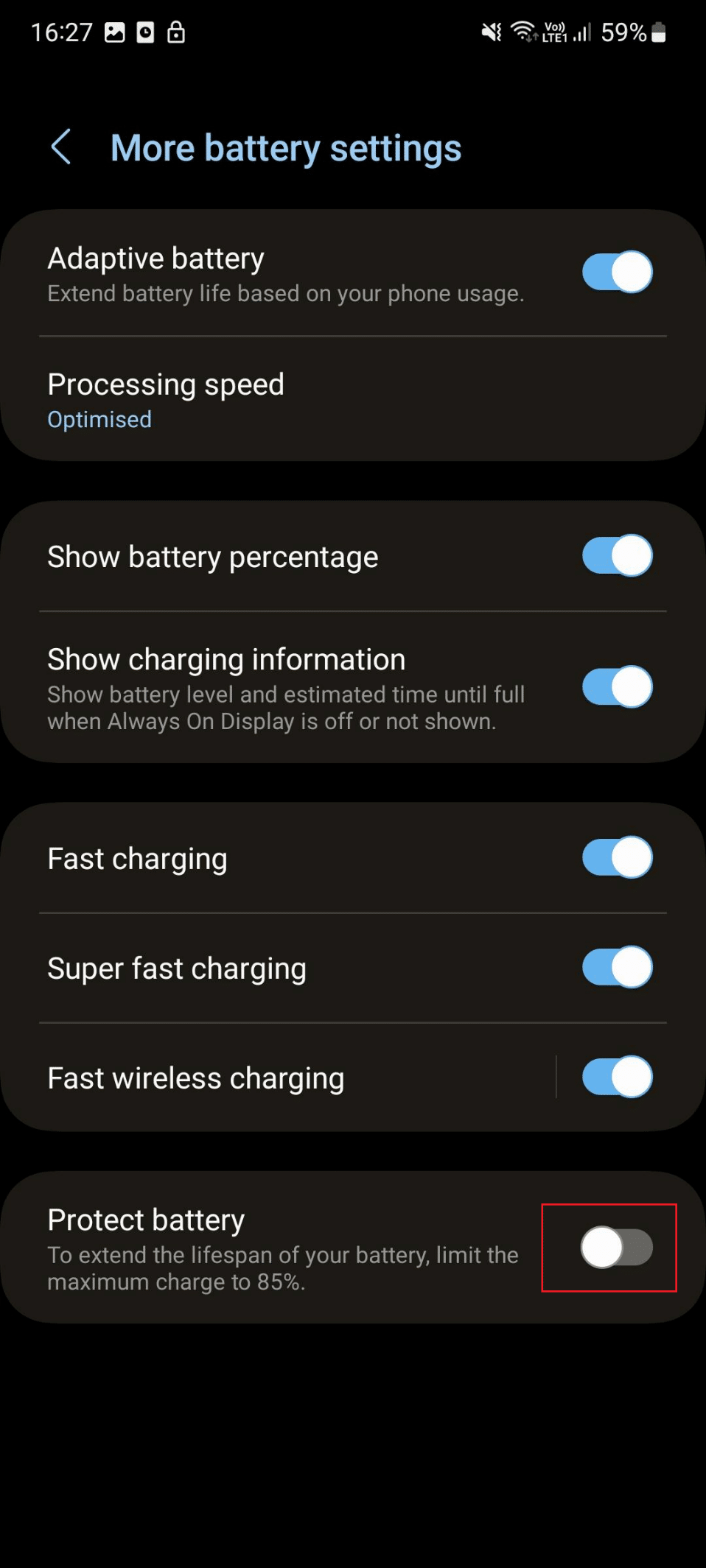 protect battery