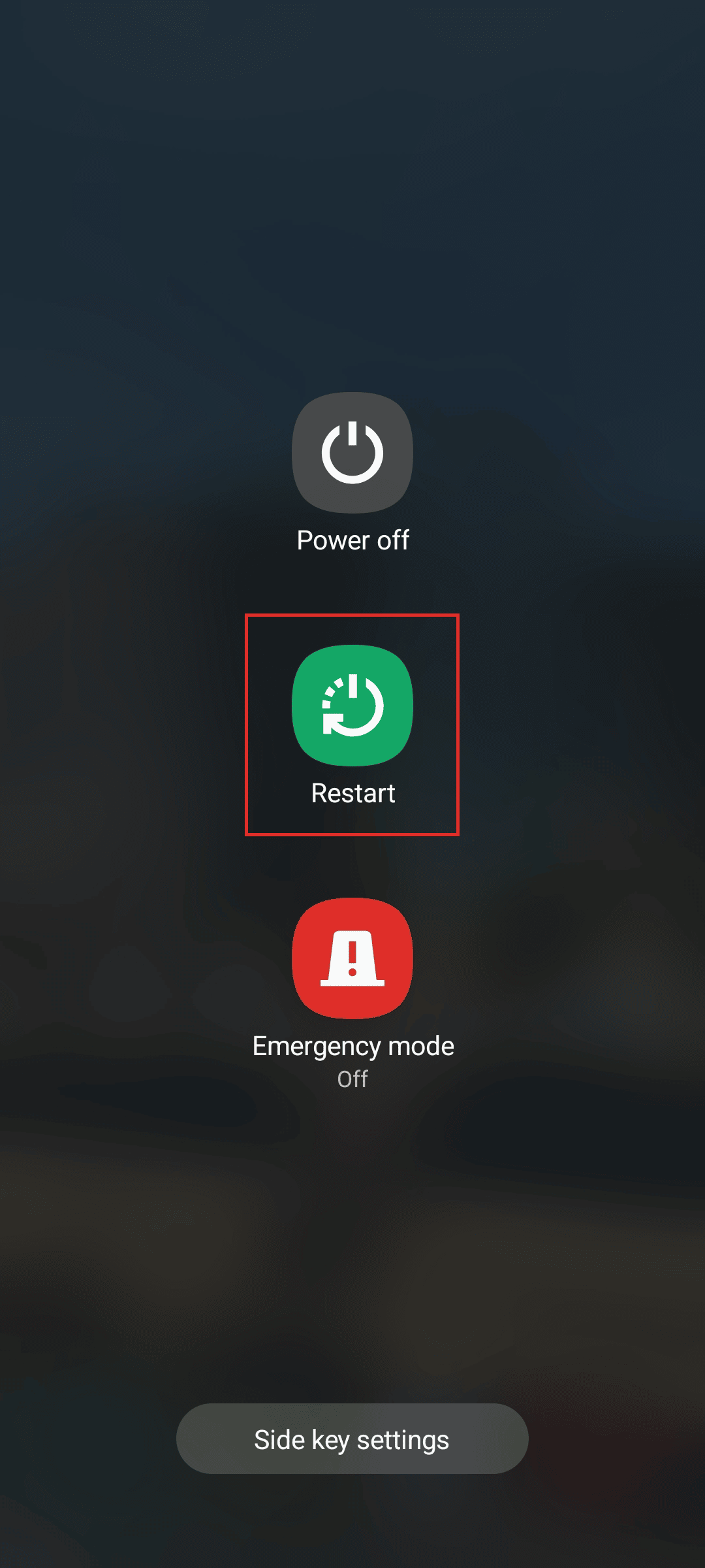 restart