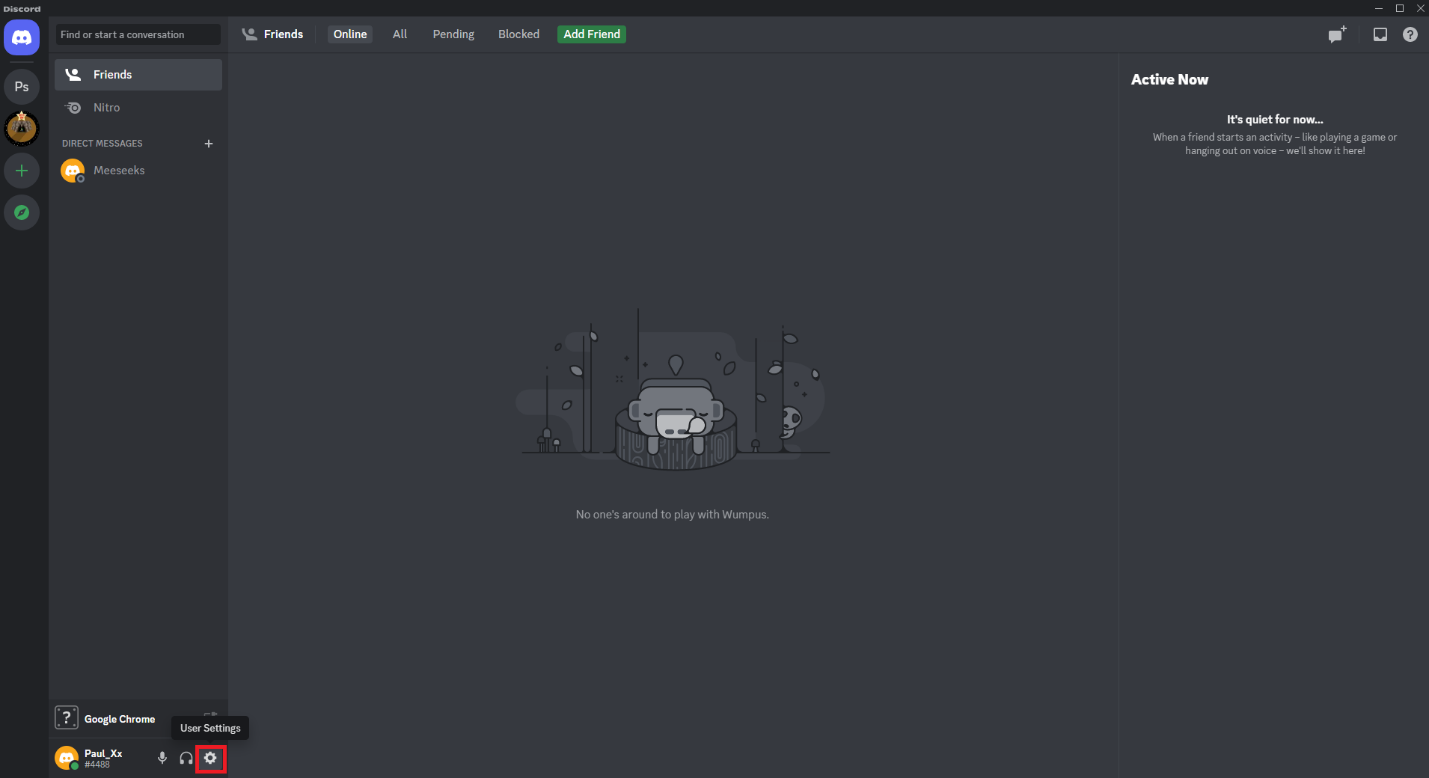 Click on the cog icon. how to uncap FPS in Apex Legends
