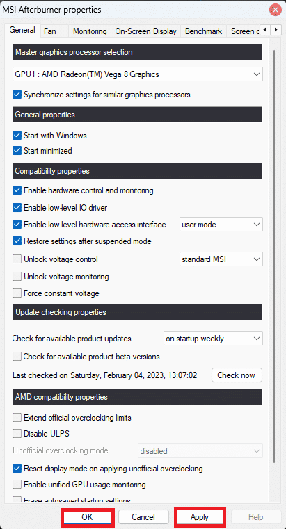Click on Apply and then click on OK. How to Limit FPS in Apex Legends