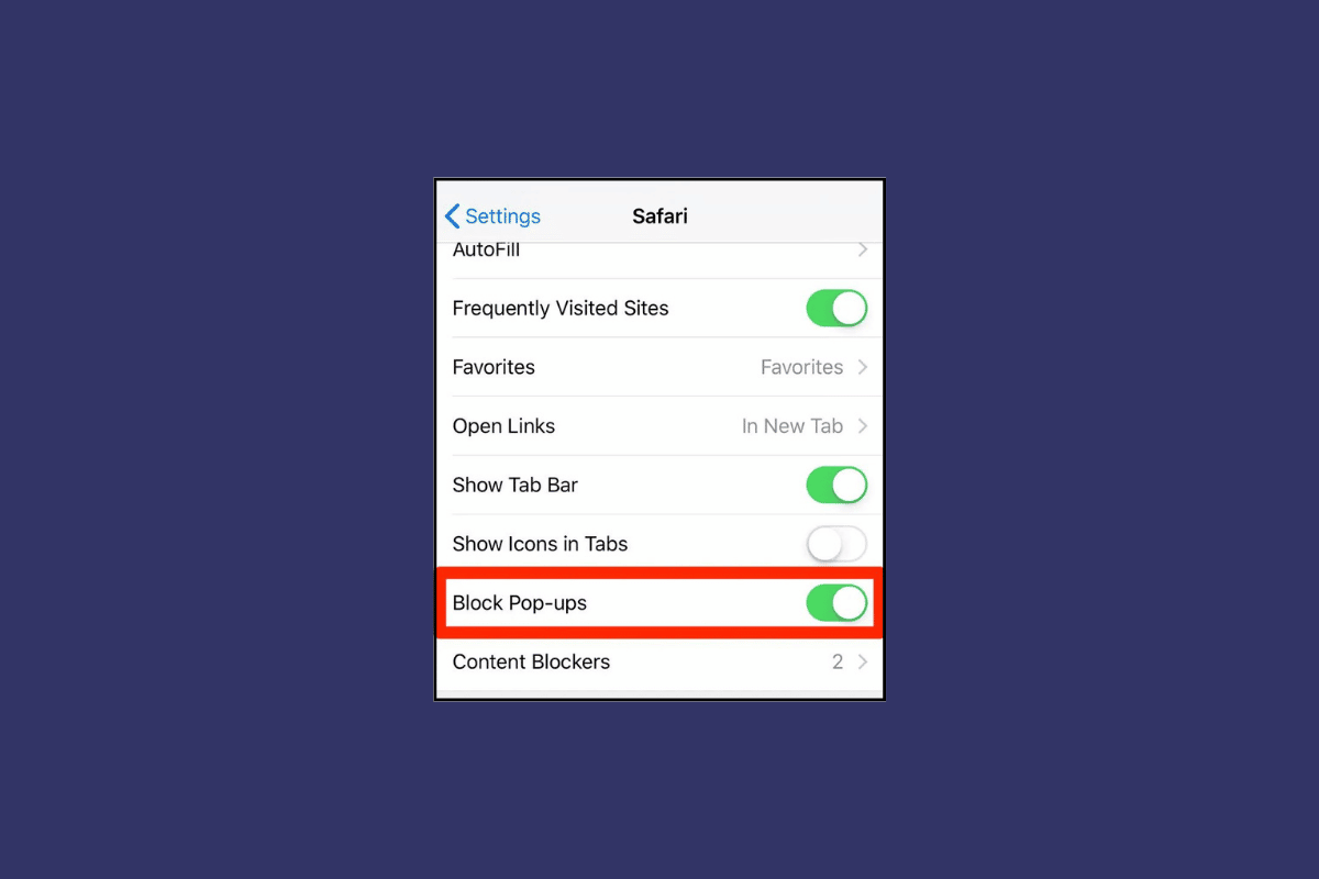 How to Allow or Block Browser Pop-Ups on iPhone