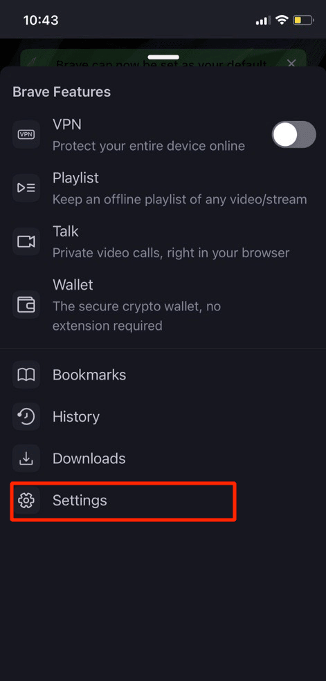 tap on settings. How to Allow or Block Browser Pop-Ups on iPhone
