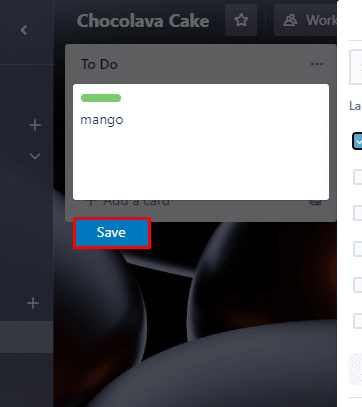 click Save 