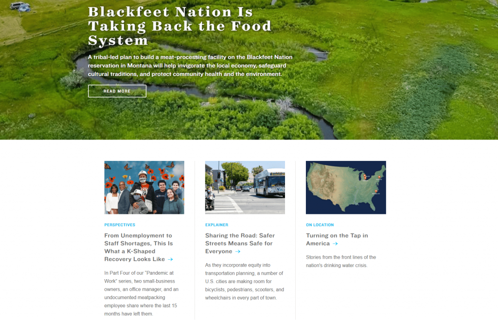 The blog on the Natural Resources Defense Council website.