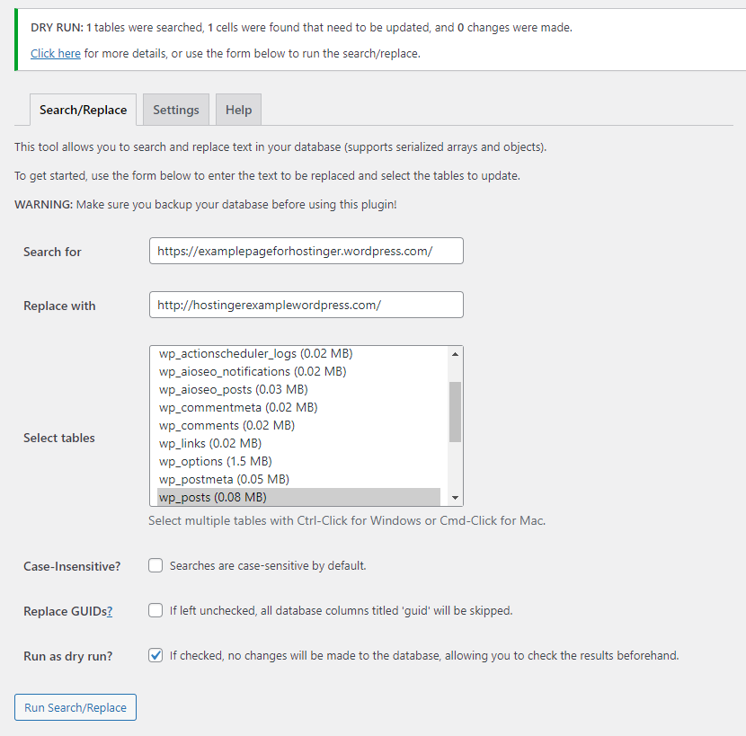 change URLs with wp_posts