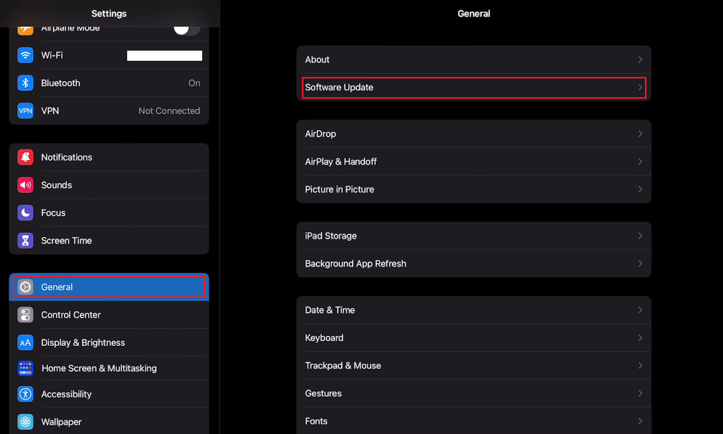 General - Software Update | iPad keeps shutting down