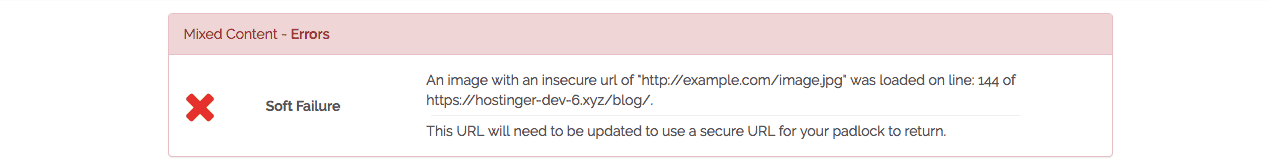 Mixed Content Found in the WordPress Site