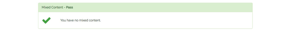 No Mixed Content Found in Whynopadlock
