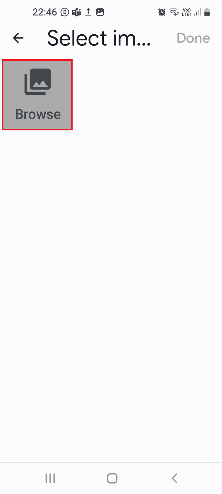 Tap on the Browse option. How to Convert HEIC to JPG on Android