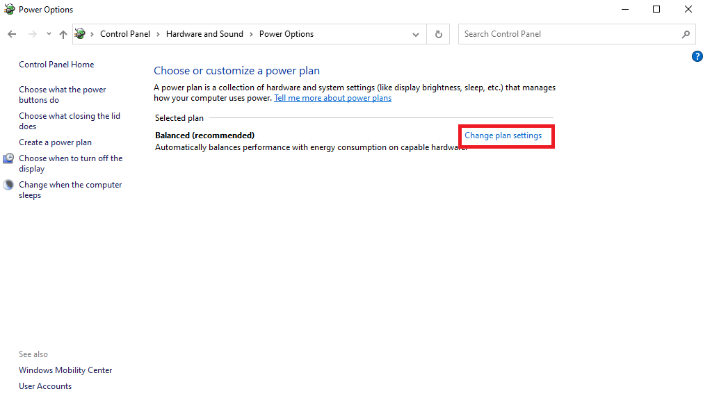 click on Change plan settings to make the required changes. How to Fix an Overheating Laptop