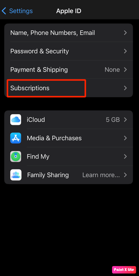 tap on subscriptions option | How to Cancel Duolingo Plus