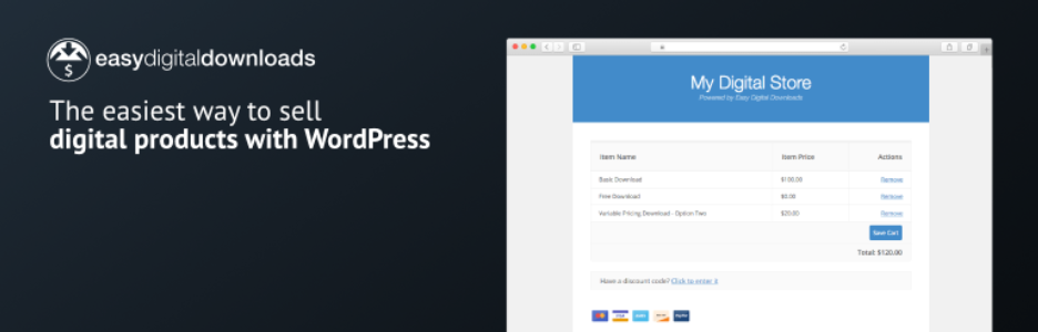 Easy Digital Downloads banner image