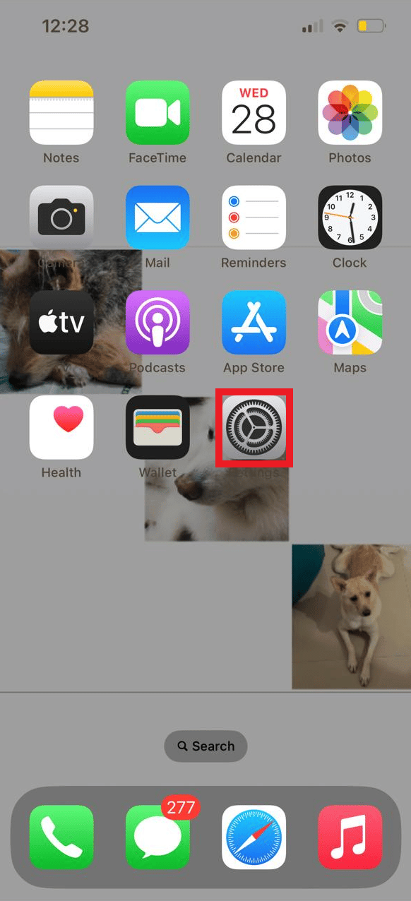 Open Settings on your iPhone.
