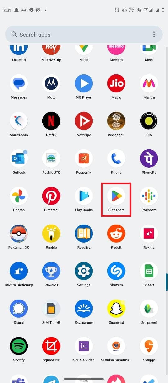 open the Google Play Store. How to Fix AOL Mail Not Working on Android and iOS