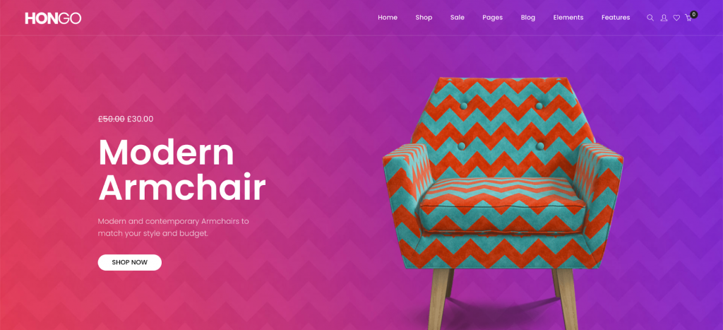 Hongo WordPress WooCommerce Theme