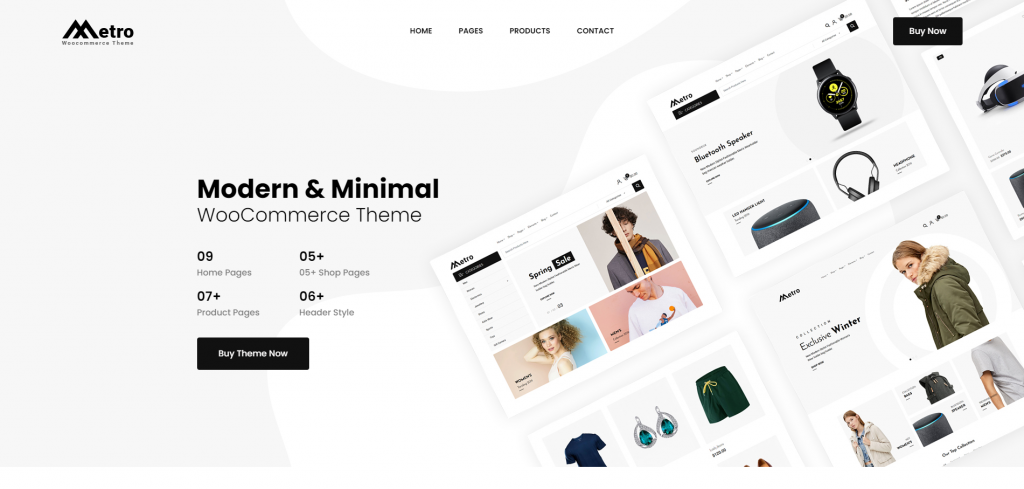 Metro WordPress WooCommerce Theme