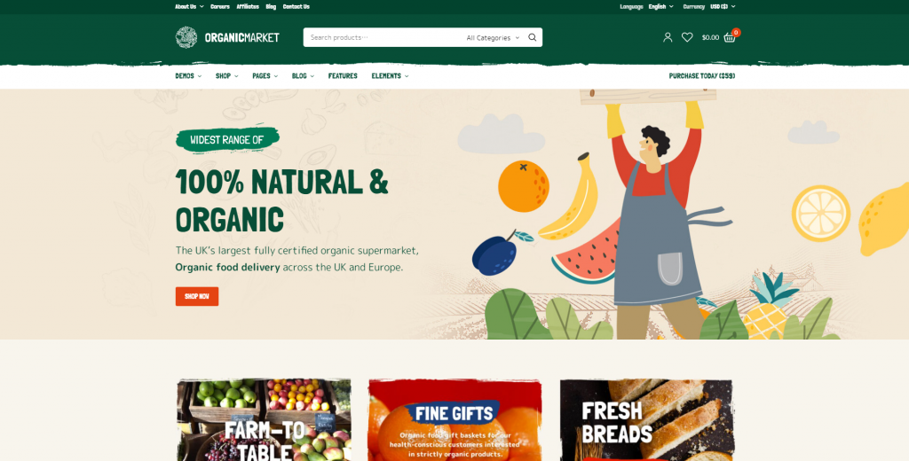 PeakShops WordPress WooCommerce Theme