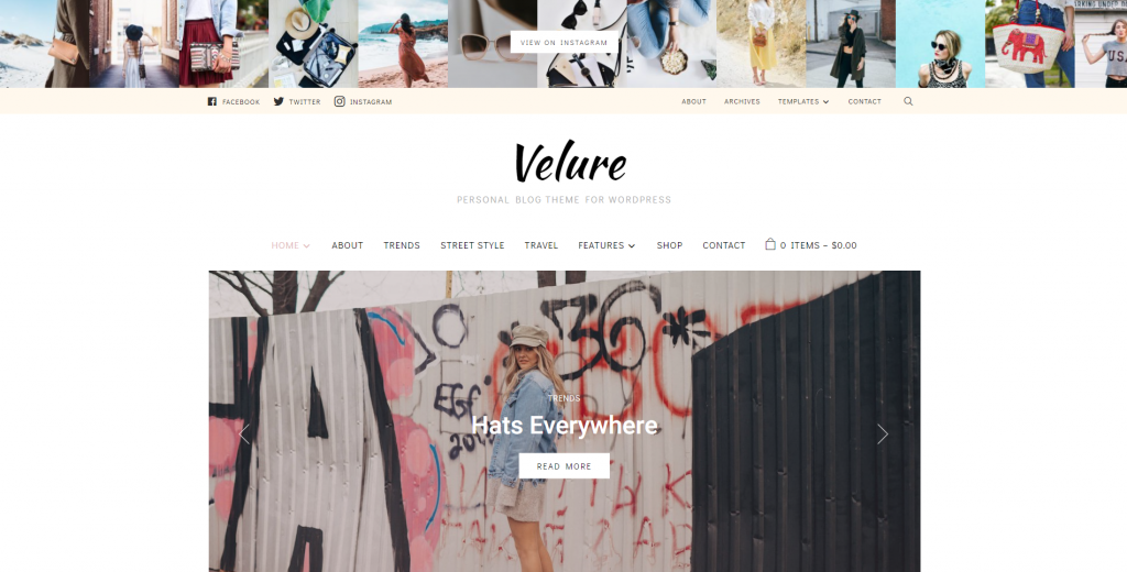 Velure WordPress WooCommerce Theme