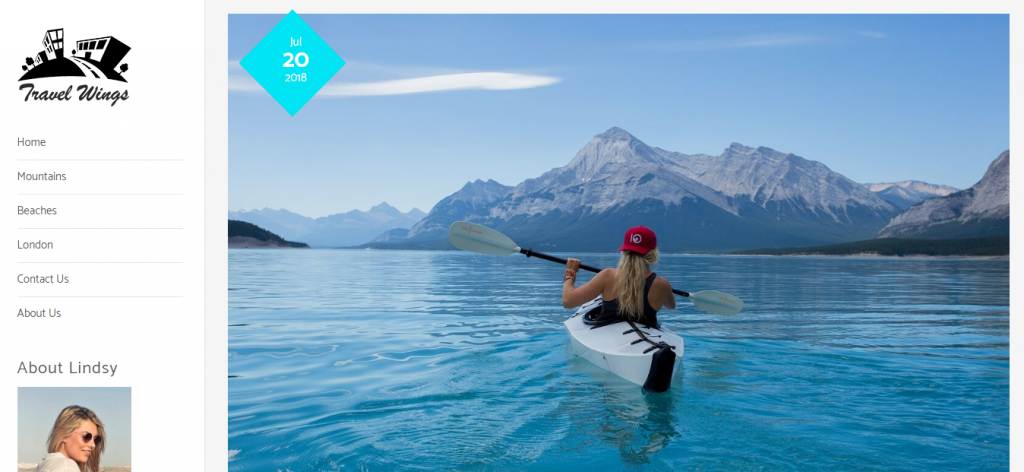 Zita Free WordPress Blog Theme