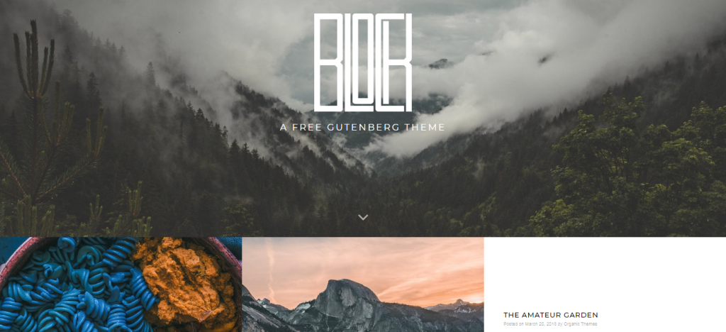 Block Lite Free WordPress Blog Theme