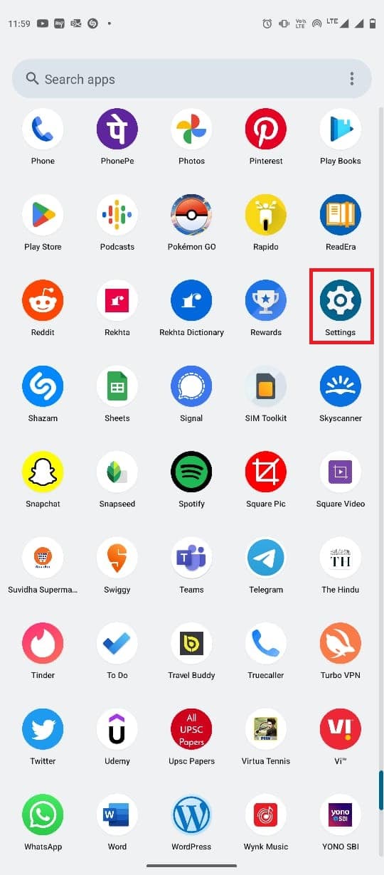 Open Settings from the phone menu. Top 10 Ways to Fix Instagram Stories Not Loading Issue