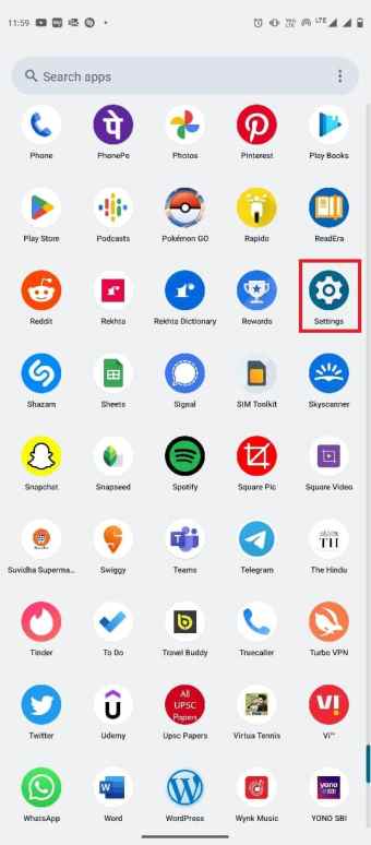Open Settings from the phone menu. Top 10 Ways to Fix Instagram Stories Not Loading Issue
