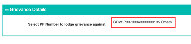 PF grievance portal,