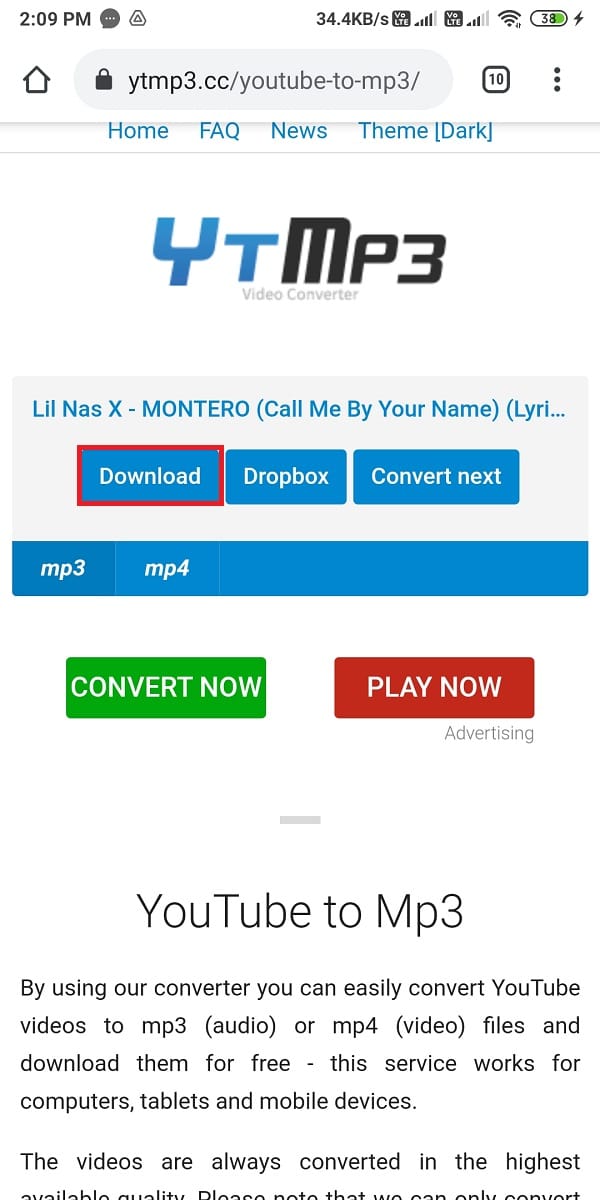Click on Download to download the MP3 audio file | | How to Add Sound to TikTok