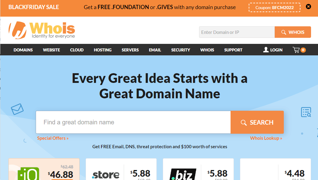 WHOIS Domain Search